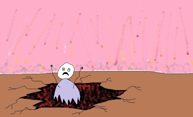 The weather today will be SCREAMING with an expected high temperature of CARBONIZE.